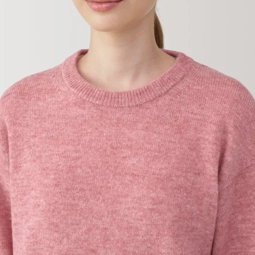 Online Women's Washable Mid-Gauge Crew Neck Sweater Women Sweaters & Cardigans