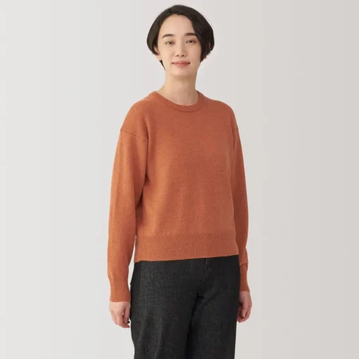 Online Women's Washable Mid-Gauge Crew Neck Sweater Women Sweaters & Cardigans