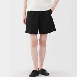 Online Women's Washed Broadcloth Shorts Women Shorts & Skirts