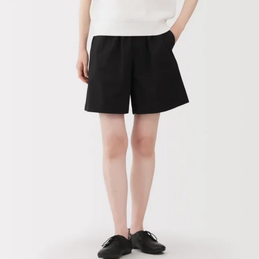 Online Women's Washed Broadcloth Shorts Women Shorts & Skirts
