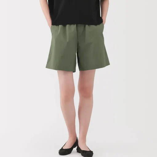 Online Women's Washed Broadcloth Shorts Women Shorts & Skirts