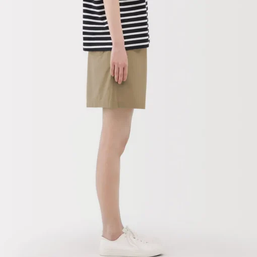Online Women's Washed Broadcloth Shorts Women Shorts & Skirts