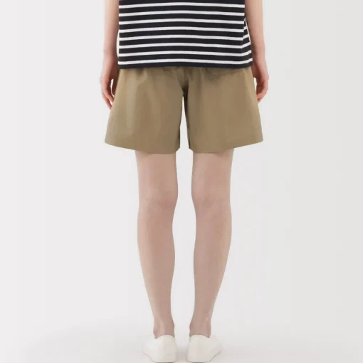Online Women's Washed Broadcloth Shorts Women Shorts & Skirts