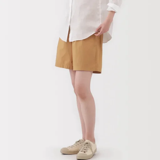 Online Women's Washed Broadcloth Shorts Women Shorts & Skirts