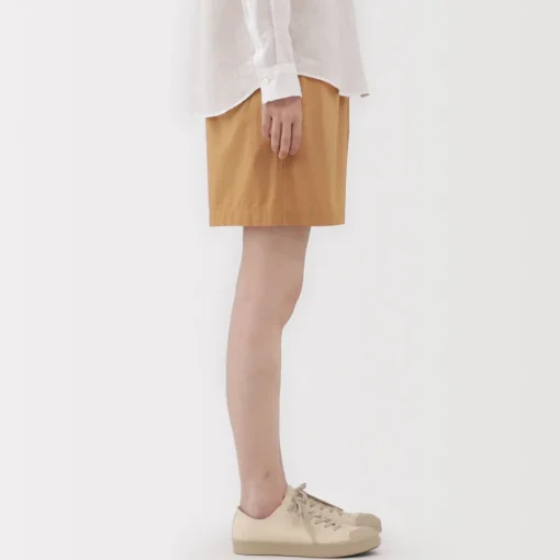 Online Women's Washed Broadcloth Shorts Women Shorts & Skirts
