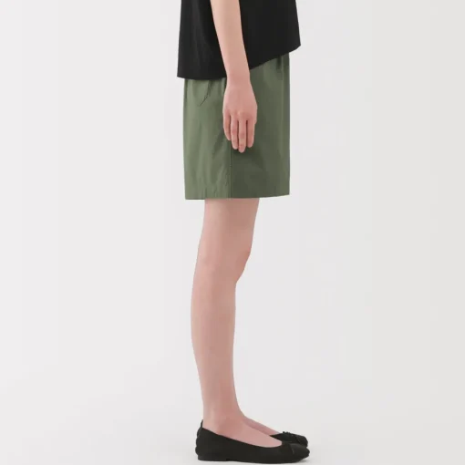 Online Women's Washed Broadcloth Shorts Women Shorts & Skirts
