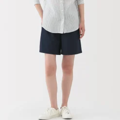 Online Women's Washed Broadcloth Shorts Women Shorts & Skirts