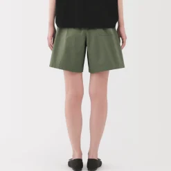 Online Women's Washed Broadcloth Shorts Women Shorts & Skirts