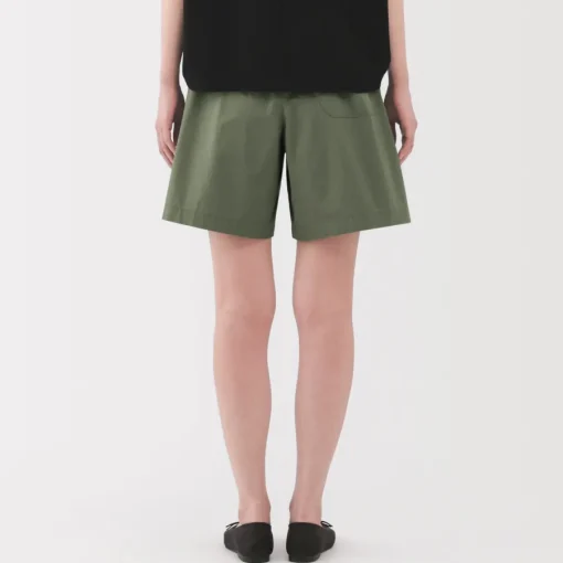 Online Women's Washed Broadcloth Shorts Women Shorts & Skirts