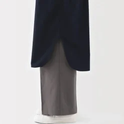 Fashion Women's Washed Broadcloth Stand Collar Long-Sleeve Dress Women Dresses