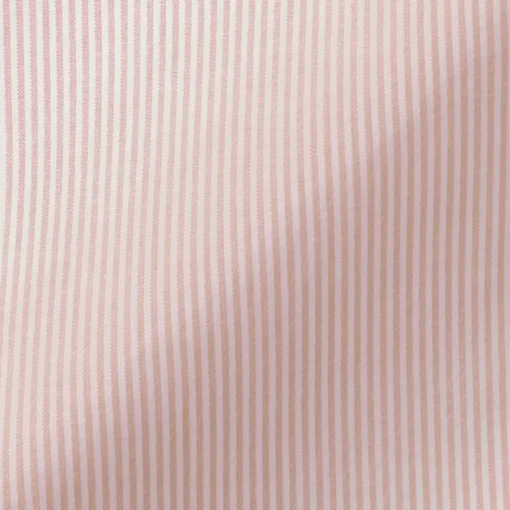 Outlet Women's Washed Broadcloth Stand Collar Long Sleeve Striped Dress Women Dresses