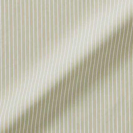 Clearance Women's Washed Broadcloth Regular Collar Long Sleeve Striped Shirt Women Tops & Shirts