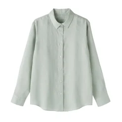 Best Women's Washed Linen Shirt Women Tops & Shirts