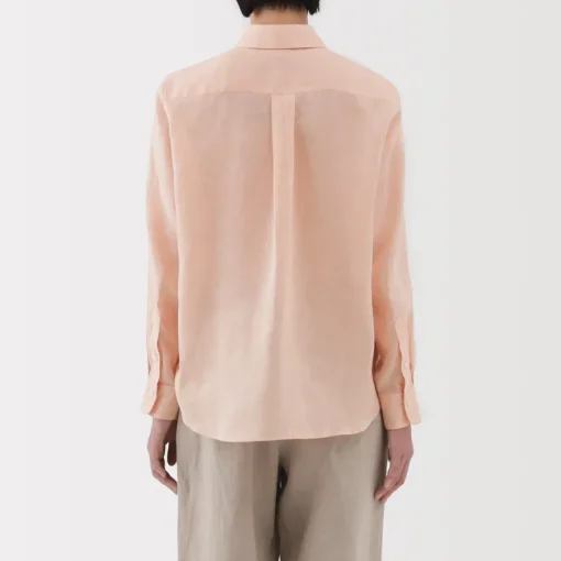 Best Women's Washed Linen Shirt Women Tops & Shirts