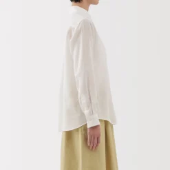 Best Women's Washed Linen Shirt Women Tops & Shirts