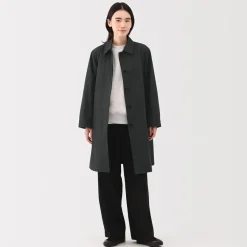 Online Women's Water Repellent Stand Fall Collar Coat Women Coats