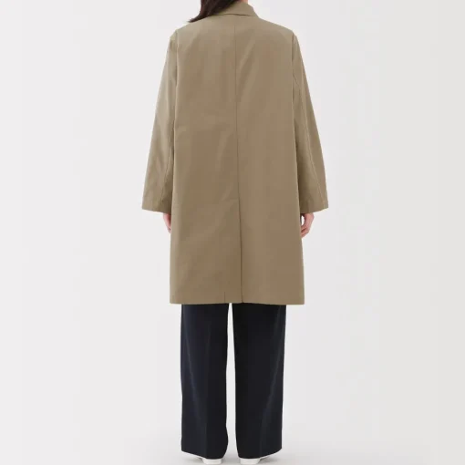 Online Women's Water Repellent Stand Fall Collar Coat Women Coats