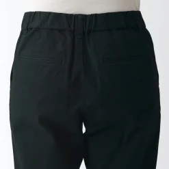 Outlet Women's 4-Way Stretch Chino Slim Tapered Pants (L 30inch / 75cm) Women Chino