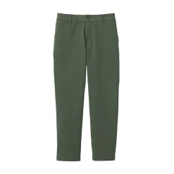 Outlet Women's 4-Way Stretch Chino Slim Tapered Pants (L 30inch / 75cm) Women Chino