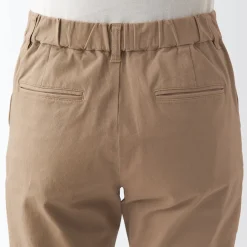 Online Women's 4-Way Stretch Chino Slim Tapered Pants (L 32inch / 80cm) Women Chino