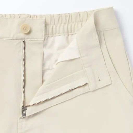 Best Women's 4-Way Stretch Chino Wide Straight Pants (L 32inch / 80cm) Women Chino