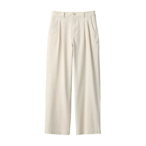 Sale Women's 4-Way Stretch Chino Darted Wide Pants Women Chino