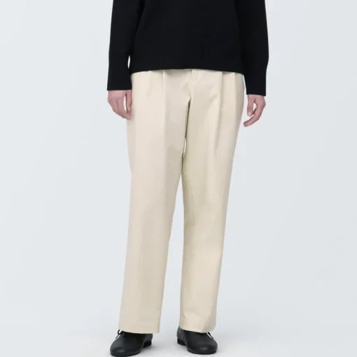 Sale Women's 4-Way Stretch Chino Darted Wide Pants Women Chino