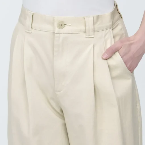 Sale Women's 4-Way Stretch Chino Darted Wide Pants Women Chino