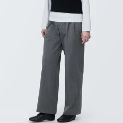 Sale Women's 4-Way Stretch Chino Darted Wide Pants Women Chino