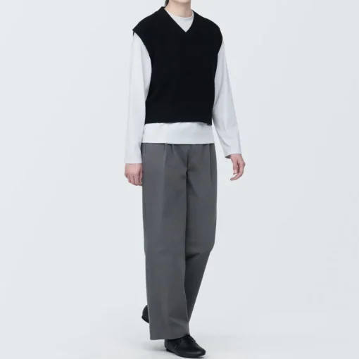 Sale Women's 4-Way Stretch Chino Darted Wide Pants Women Chino