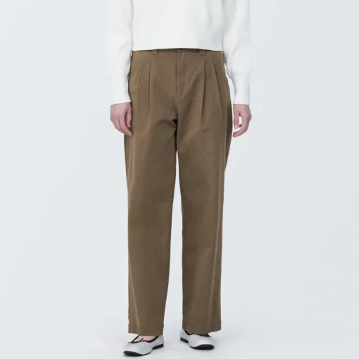 Sale Women's 4-Way Stretch Chino Darted Wide Pants Women Chino