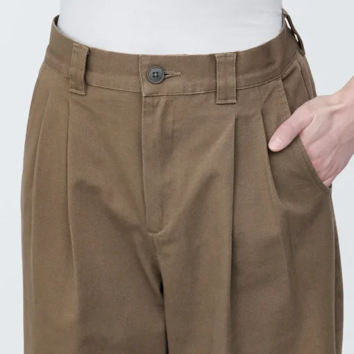 Sale Women's 4-Way Stretch Chino Darted Wide Pants Women Chino