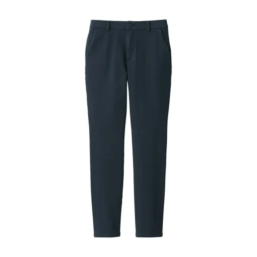 Sale Women's 4-Way Stretch Chino Slim Tapered Pants (L 32inch / 80cm) Women Chino