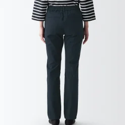 Sale Women's 4-Way Stretch Chino Slim Tapered Pants (L 32inch / 80cm) Women Chino