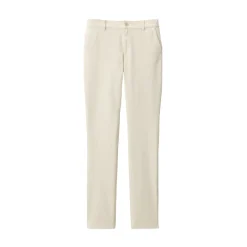 Sale Women's 4-Way Stretch Chino Slim Tapered Pants (L 32inch / 80cm) Women Chino